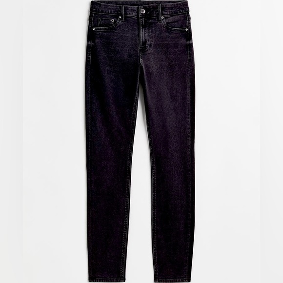 Black mid rise jeans H&M - Picture 1 of 3